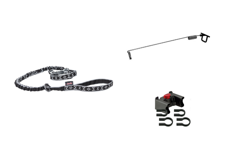 Bikejoring Kit - KlickFix Adapter, Antenna & Bungee Leash