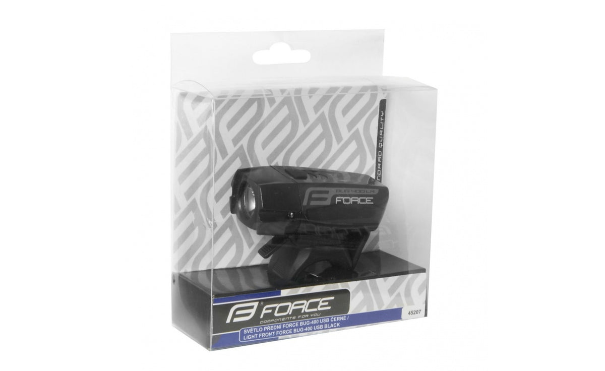Front Light FORCE BUG 400LM USB